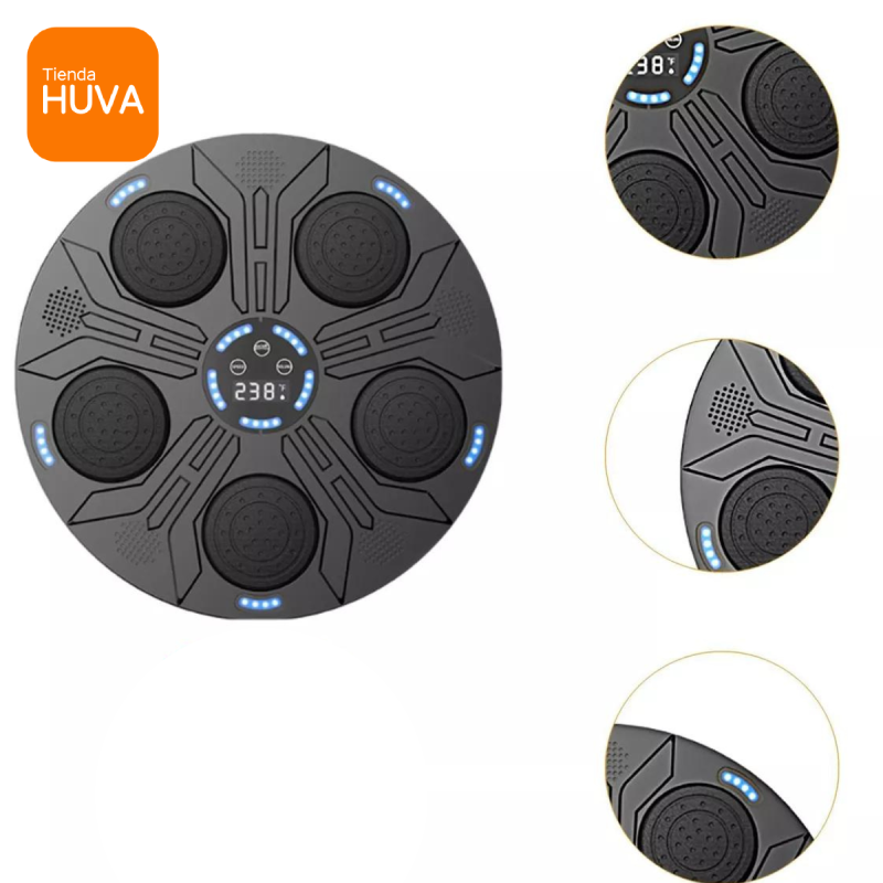 Máquina de Boxeo Profesional Bluetooth con parlantes