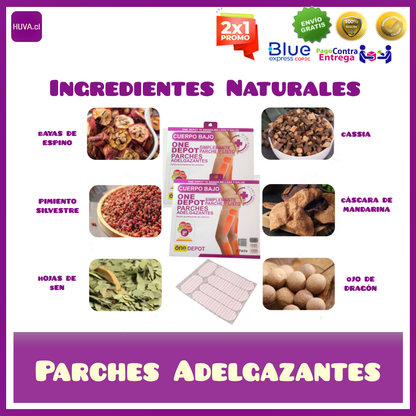 2x1 Parche Adelgazante Reductor
